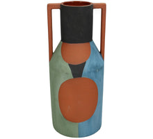 Vase Terracotta Mix 12.5x12.5x29.6cm