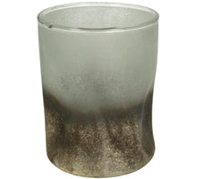 Kerzenständer Glas Weiß 12x12x15cm