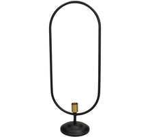 Kerzenständer Metall Schwarz 17.7x11x46cm