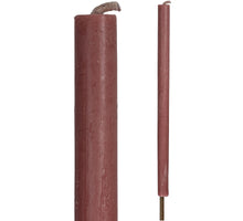 Flasche Eisen Ø13x10.5cm Burgund