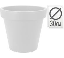 BLUMENTOPF EK RUND DURCHMESSER 40CM DUNKELGRÜN