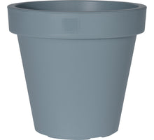 BLUMENTOPF EK RUND DURCHMESSER 25CM BLAU