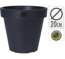 BLUMENTOPF EK RUND DURCHMESSER 60CM ANTHRAZIT