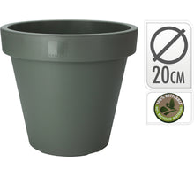 BLUMENTOPF EK RUND DURCHMESSER 20CM GRÜN