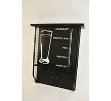 Wandschrank Bier Metall mit Glas vorne inklusive Öffner 50x40cm