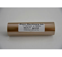 VP Transferfilm Gold 110mm x 50m wasserdicht