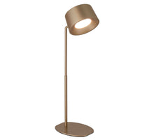 Lampe Design LED auf Batterie gold, mit Wandhalterung 12x12x35cm