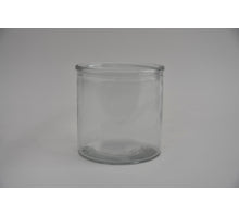 Glaspot Zylinder klar D12 H12cm