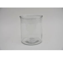 Glaspot cilinder helder D15 H18cm