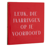 Fliesen mit Jahresringen