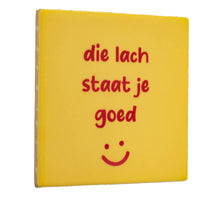 Das Lächeln steht dir gut.