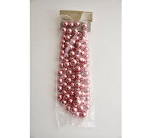 Perlenkette Plastik Rosa 20mmx270cm