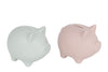 Sparschwein Keramik Keramik 2 sortiert 8,5x12x9cm