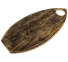 Mango Servierbrett Gusta 49x23x2cm Dunkel geröstet