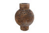 Vase "Berend" Naturholz 23x23x32cm