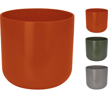 BLUMENTOPF ARNO KERAMIK D13,5 H12,5CM 3 SORTIERT