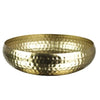 Gusta Schale Metall D22 H5,5cm Gold