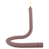 Kerze "Flex" rosa glatt Silikon 41cm 1xAAA exkl. Batterie