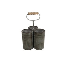 Glocke hängend Metall Ø23cm Rot