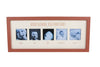 Fotolijst "Mini-Emotions" (5,5x5,5) beige/bruin hout 40x17x1,5cm