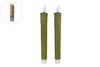 LED-Kerze "Tearful" R/C grün s2 2xAAAex/1xC2032in 2,2x2,2x21cm