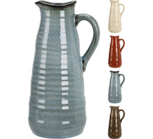 VASE KARAFFE 12.5X10.5X24CM 4 FARBEN SORTIERT