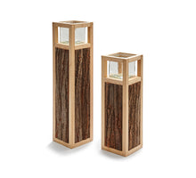 Holzsäule 'Barky' 45cm