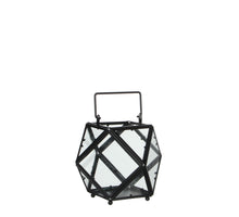 Lois Laterne schwarz - l21xb21xh16cm