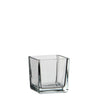 Accuglas 'Abbey' 8x8x8cm helder