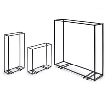 Bilderrahmen quadratisch '3D' schwarz 40cm