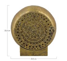 Table lamp metal 23.5x11x23.5cm Gold