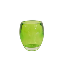 Teelichthalter (schweres, dickes Glas) H10 D7cm grün