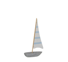 Boot l.blauw - l15xb4,5xh30,5cm