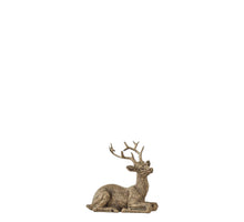 Hirsch aus Gold - 11 x 5 x 10,5 cm