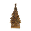 Baum Mangoholz 10x6x22cm Natur/Schwarz