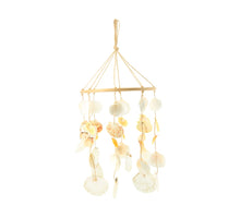 Mobile Natur mit Muscheln 28x28x38cm Natur