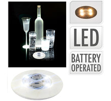 LED AUFKLEBER SATZ VON 2 WEISS