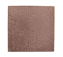 Wandkunst Quadrat Metall 58x2x58cm Silber