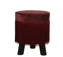 Ornament ui d.rood - h10xd10cm