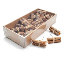 Holzstabbündel 25 Stück auf 10cm Draht