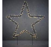 Garden d'light garden star 150led klassisch weiß IP44 8 Funktionen Controller und Timer - l90x h102cm