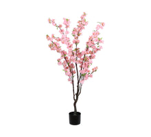 Baumpfirsichblüte künstlich 70x60x145cm Rosa