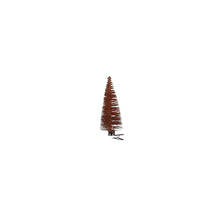 Ornament Hängebürste braun - h12,5cm