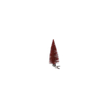 Clipbaum, dunkelrot, 6 Stück - H13 x D5 cm