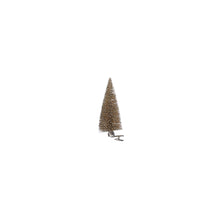 Clip-Baum gold 6 Stück - H13 x D5 cm