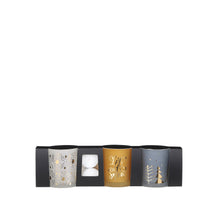 Fächer hängend grün glitter - h2,5xd30,5cm