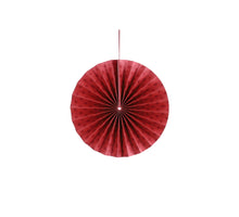Stern hängend rot - h16xd45cm
