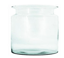Eco Vase Milchtablett D12 cm H12 cm