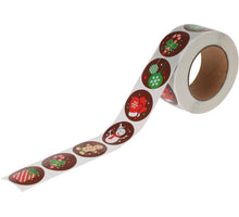 AUFKLEBER ROLLE WEIHNACHTEN 120 STÜCK