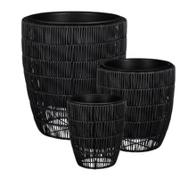 Josie Vase aus recyceltem Glas - h39xd19cm